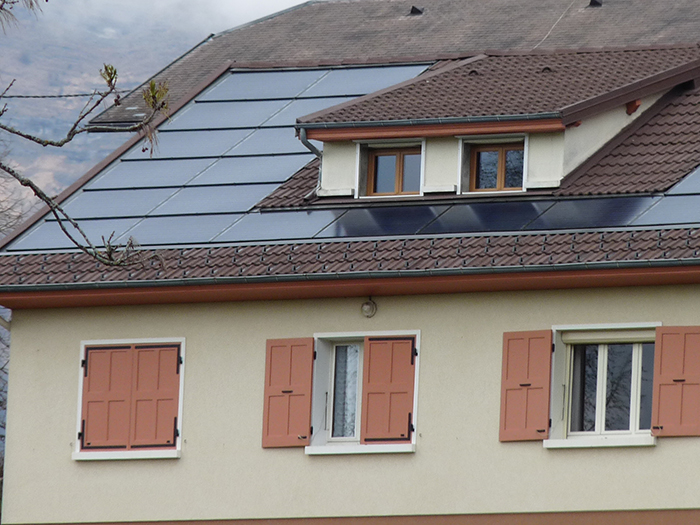 Installations solaire centrale Villageoise Perle