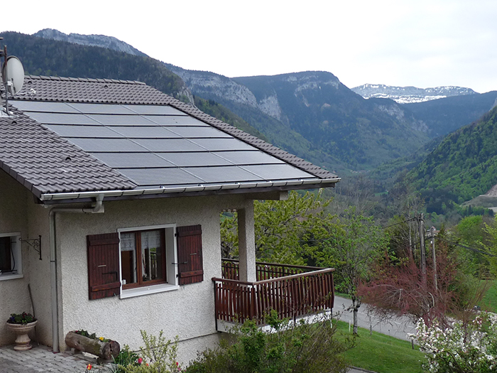 Installation solaire Thorens les Gières