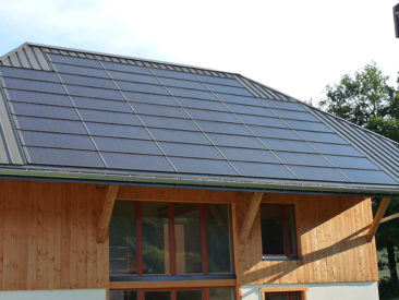 Installation solaire La Motte en Bauges