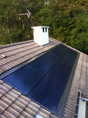 Installation solaire Lathuile particulier