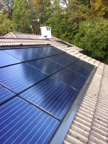 Installation panneaux photovoltaïques Lathuile