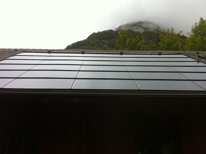 Installation solaire Lathuile particulier