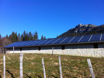 Le Châtelard Panneaux solaire