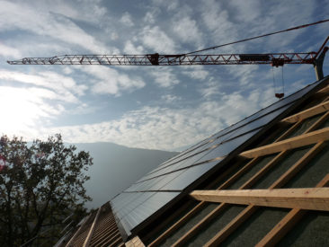 Le Châtelard Panneaux solaire