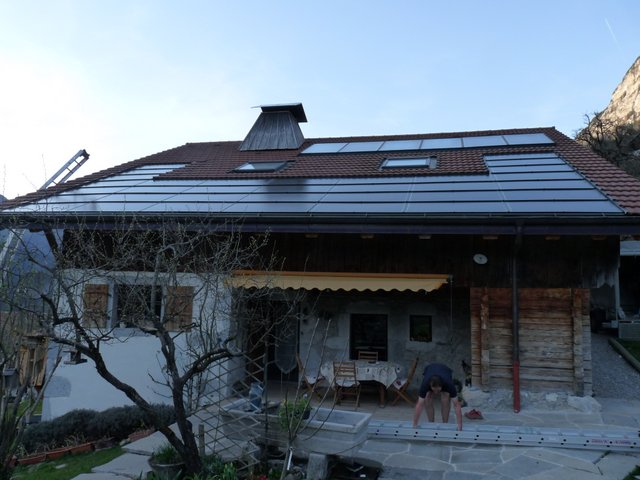 Electricité solaire le Petit-Bornand