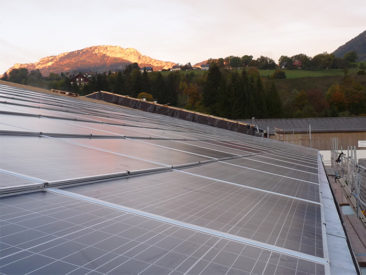 Installation solaire grande toiture