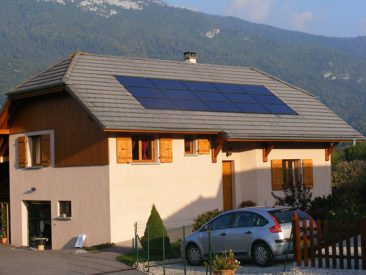 Installation solaire particulier Lescheraines SAvoie